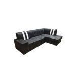 Minkštas kampas KM30 Ilgis: 250 cm Plotis: 190 cm Išmatavimų, spalvų, kampo pusės pasirinkimas - Image 3