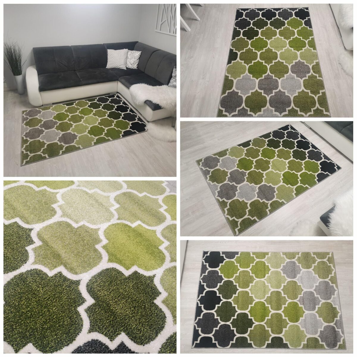 Bali Konic Zielo ST minkštas tankus kilimas - Image 2