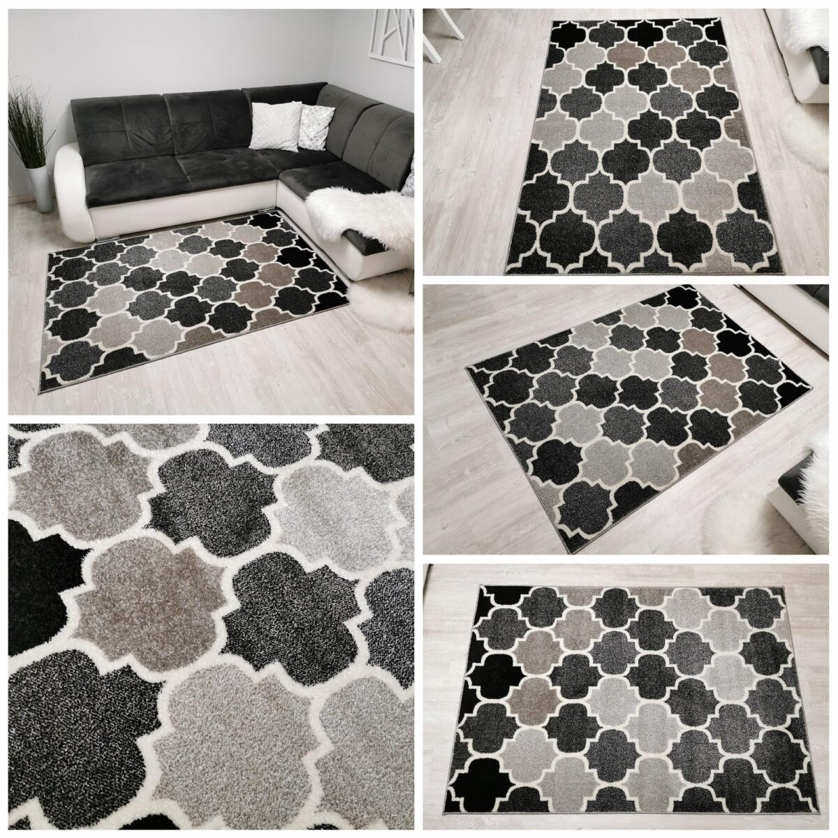 Bali Konic Szar ST minkštas tankus kilimas - Image 2