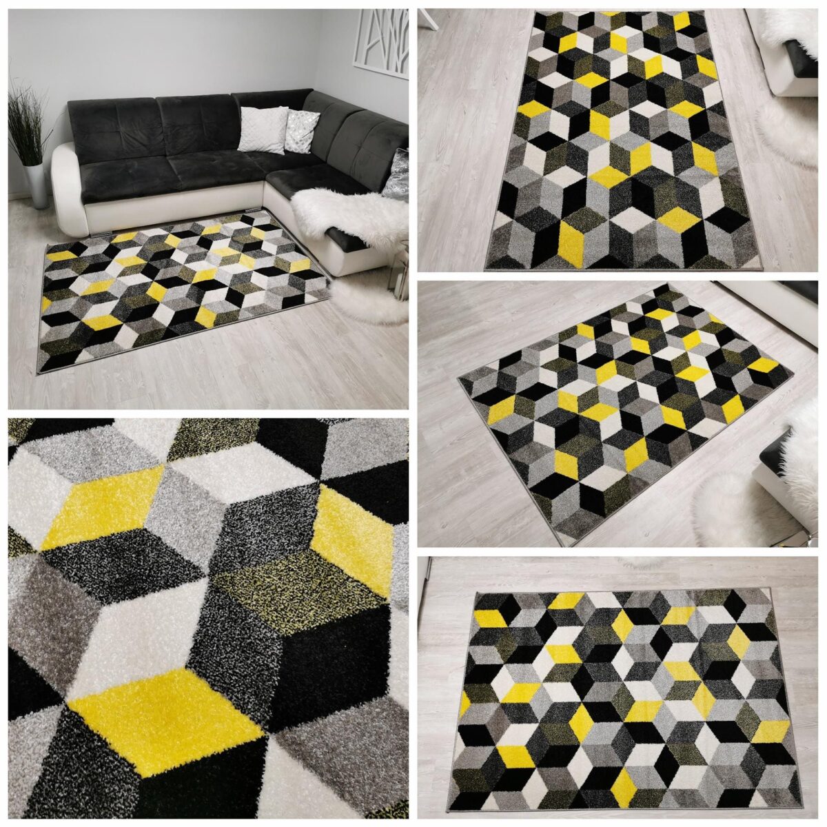 Bali Zolt 3D ST minkštas tankus kilimas - Image 2