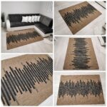 Sizal parkiet ciemny