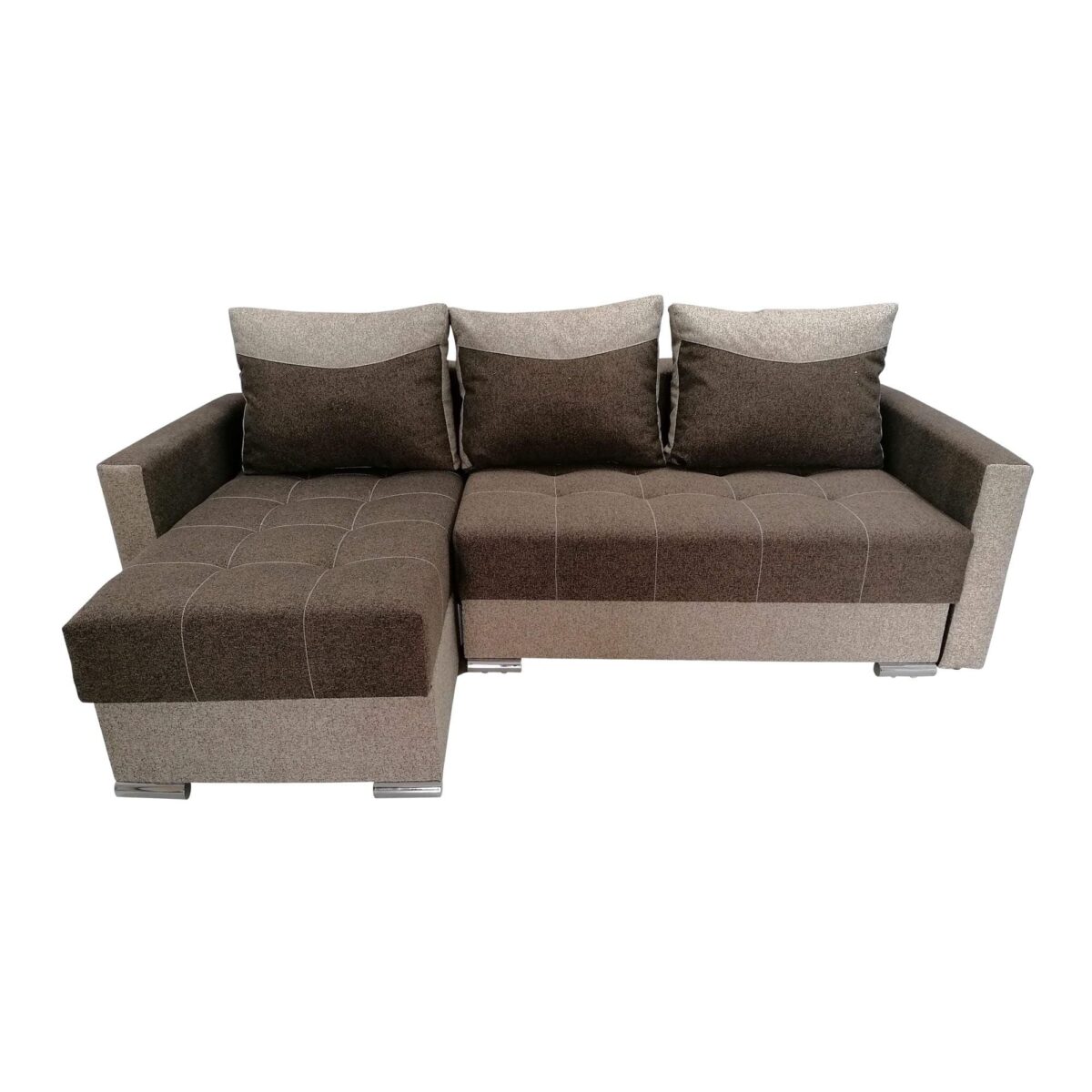 kampas rudas  spalvu su pagalvem