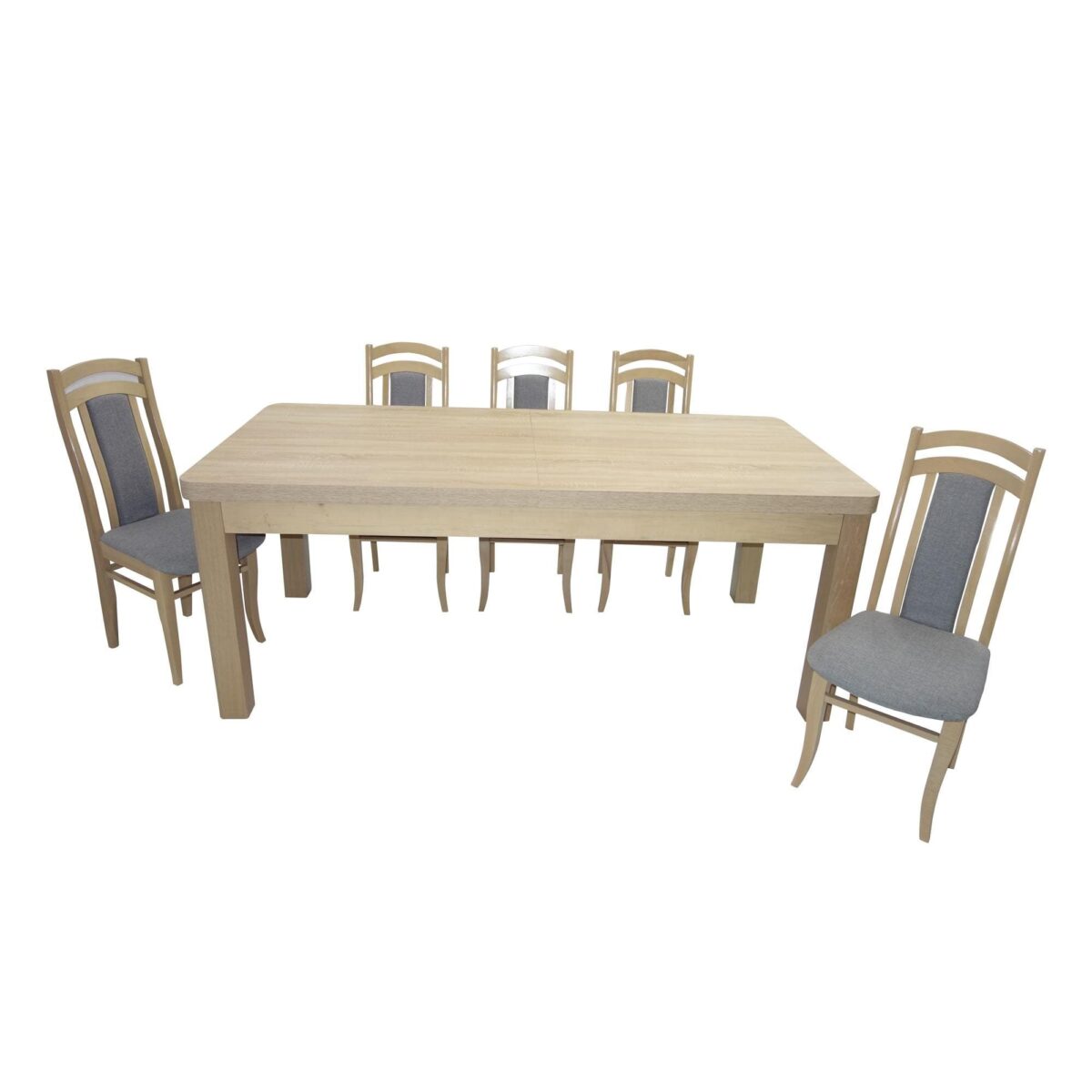 komplektas su pilkom kedem