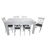 valgomojo virtuves virtuves baldai komplektai komplektas stalas kedes kedes balti