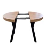 Stalas MEN 58 Ilgis  Plotis 100 cm. Prailginimas +2x50 cm Spalvų ir išmatavimų pasirinkimas - Image 4