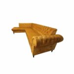 Minkštas kampas chesterfield KM- PI2.  Ilgis: 290 cm Plotis: 180 cm Išmatavimų, spalvų, kampo pusės pasirinkimas - Image 3