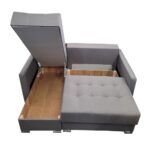 Minkštas kampas M 149 Ilgis: 220 cm Plotis: 140 cm. Universalus - Image 7