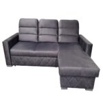 Minkštas kampas KM153   Ilgis: 250 cm Plotis: 160 cm. Universalūs  ir reguliuojami pogalviai