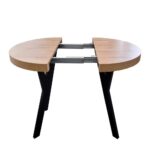 Stalas M 157 Ilgis 100 cm. Plotis 100 cm. Galimas prailginimas 2 x 50cm  Spalvų ir išmatavimų pasirinkimas - Image 4