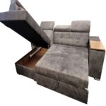 Minkštas kampas M 162 Ilgis: 280 cm Plotis: 180 cm. Spalvų, Išmatavimų, kampo pusės pasirinkimas - Image 6