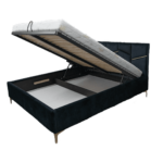 lova Be čiužinio  ML  2 -  Ilgis 200 cm - Plotis 140 cm. 160 cm. 180 cm. - Image 2