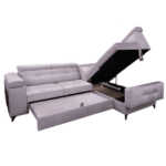 Minkštas kampas M 170  Ilgis: 270 cm Plotis: 195 cm. Spalvų, Išmatavimų, kampo pusės pasirinkimas - Image 8