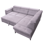 Minkštas kampas M 170  Ilgis: 270 cm Plotis: 195 cm. Spalvų, Išmatavimų, kampo pusės pasirinkimas - Image 4