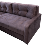 Minkštas kampas M 172  Ilgis: 225 cm Plotis: 160 cm. Spalvų, Išmatavimų, kampo pusės pasirinkimas - Image 4