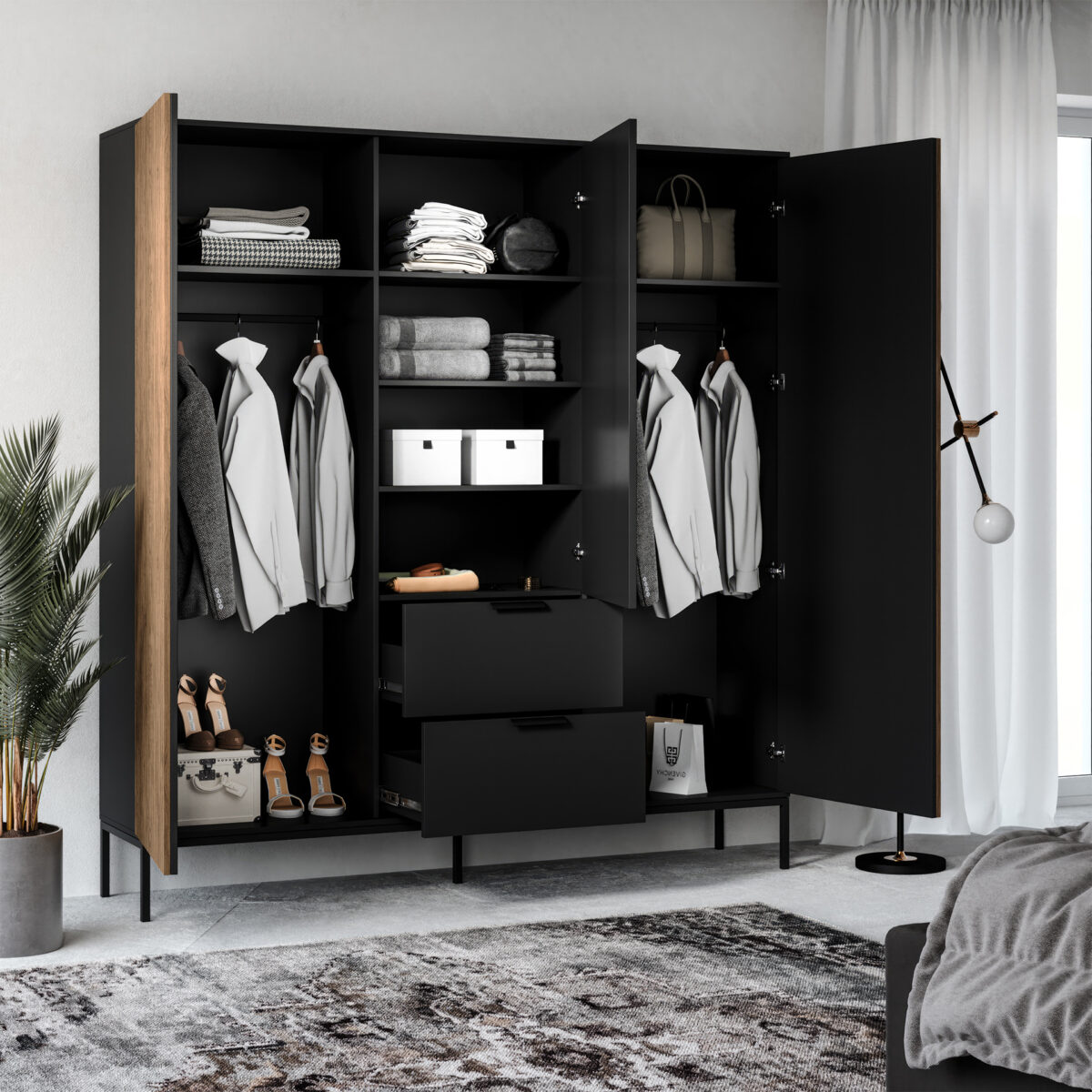 SF-MEO-B-SZA185_main - Ilgis:185cm, Plotis:60cm, Aukštis:200cm - Image 4