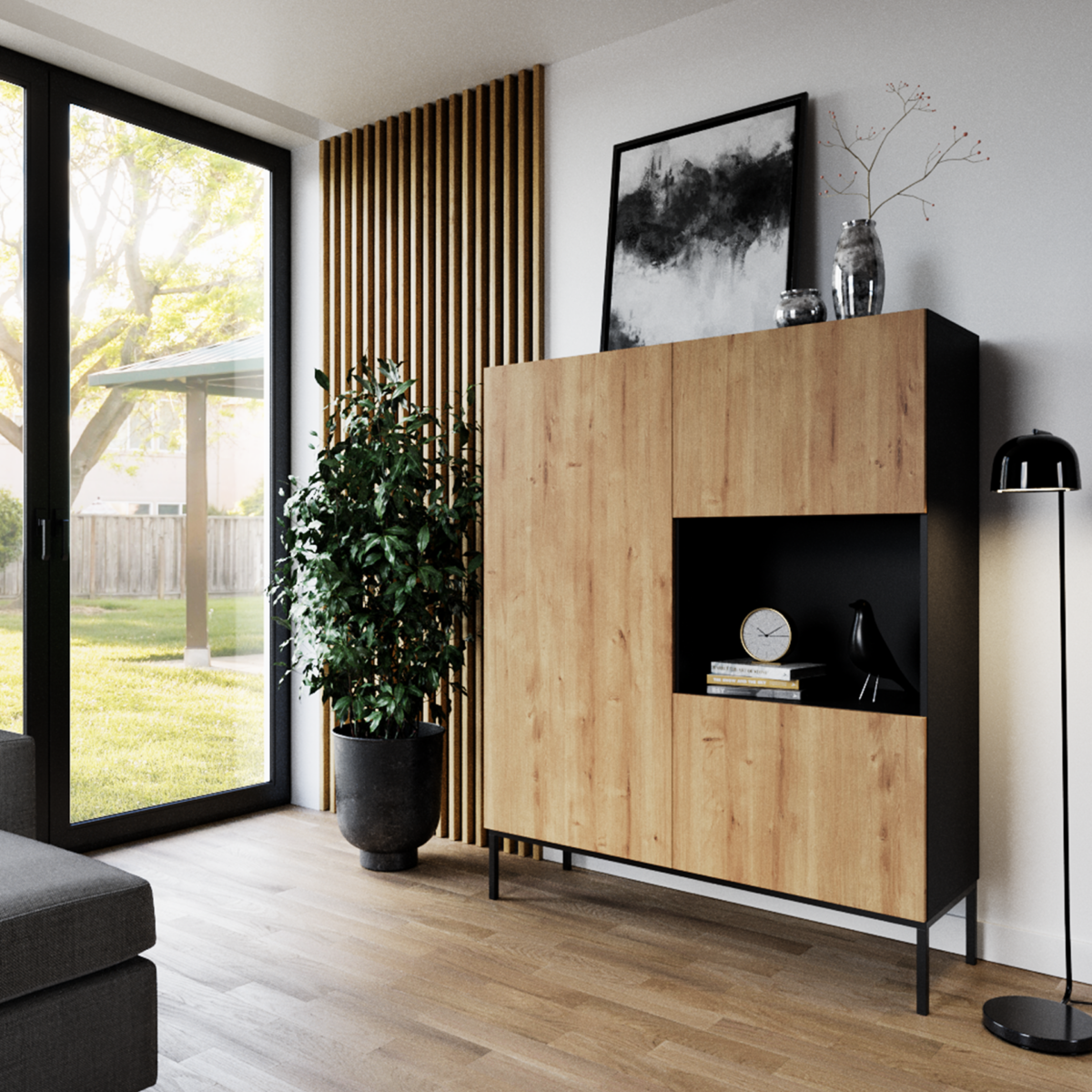 SF-LAN-A-WIT120_main - Ilgis:120cm, Plotis:40cm, Aukštis:150cm - Image 2