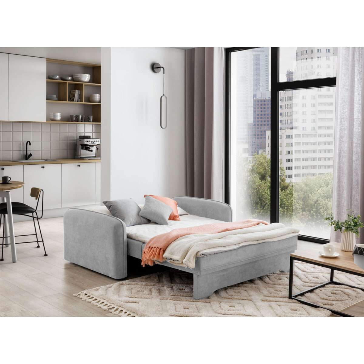 Fotelis su miegama dalimi ELT 2 Gylis 105 cm Plotis 155 cm Aukštis:75cm SPALVŲ PASIRINKIMAS - Image 5