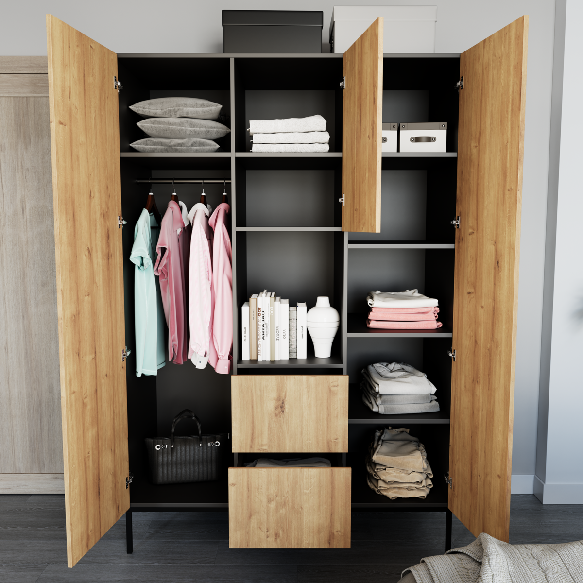 SF-LAN-A-SZA135_main - Ilgis:135cm, Plotis:60cm, Aukštis:200cm - Image 3