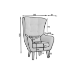 Art_01_main - Ilgis:80cm, Plotis:91cm, Aukštis:105cm - Image 5