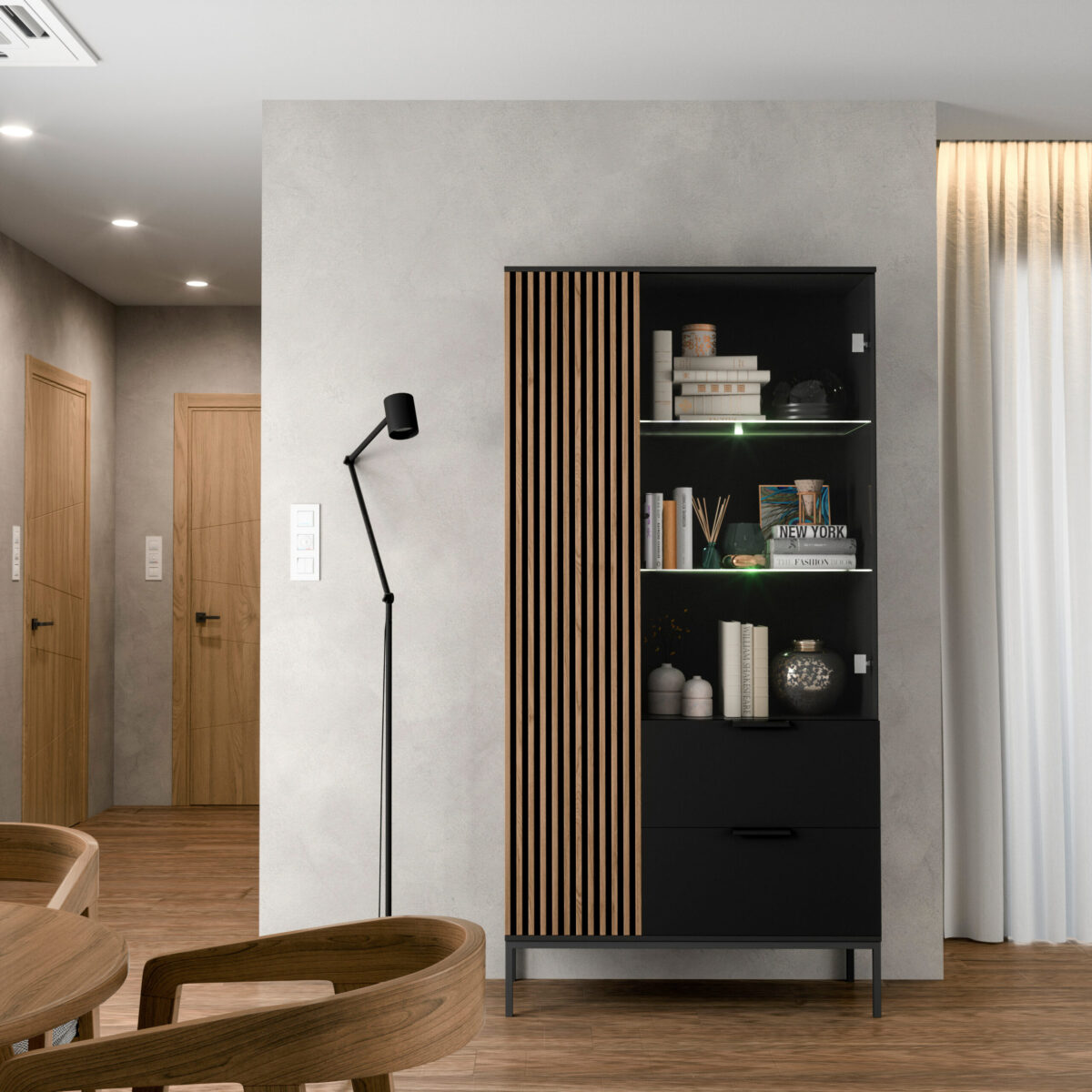 SF-MEO-B-WIT100_main - Ilgis:100cm, Plotis:60cm, Aukštis:200cm - Image 2