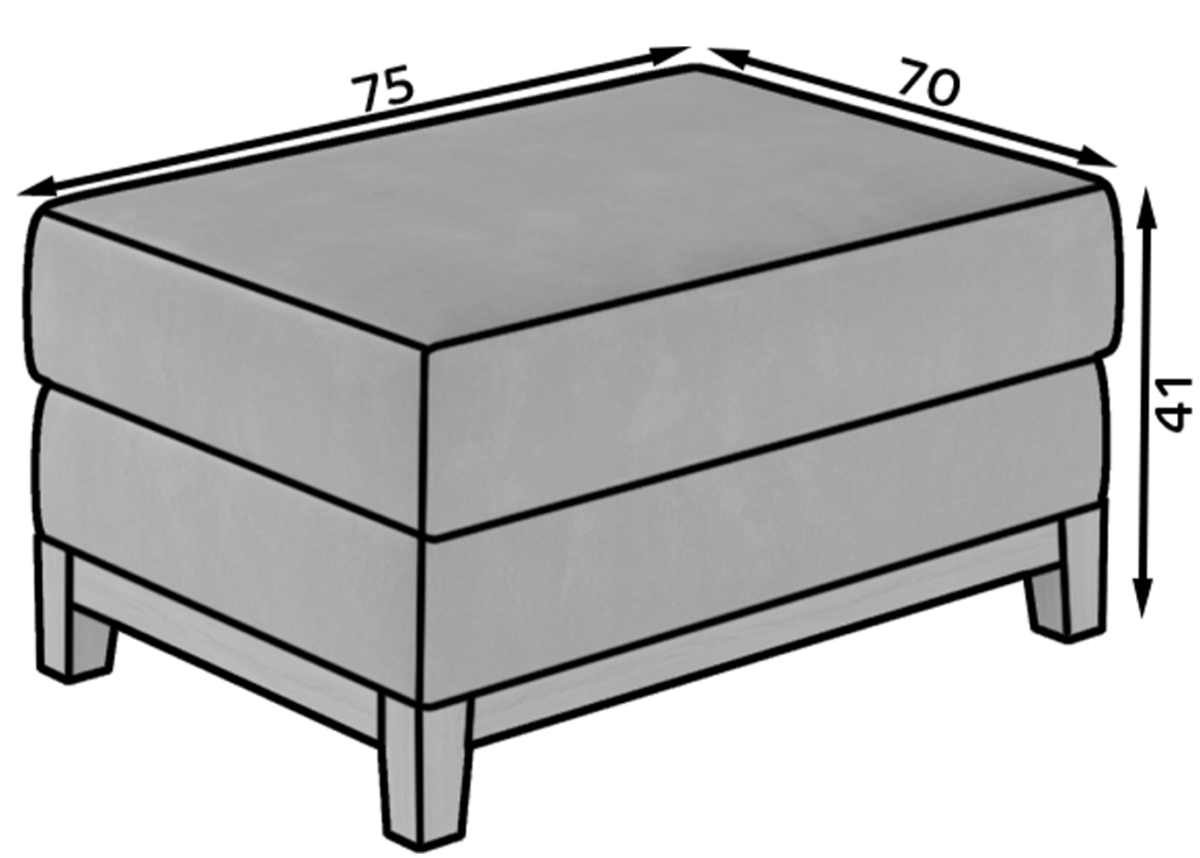 SelP_01_BW_main - Ilgis:100cm, Plotis:70cm, Aukštis:41cm - Image 2