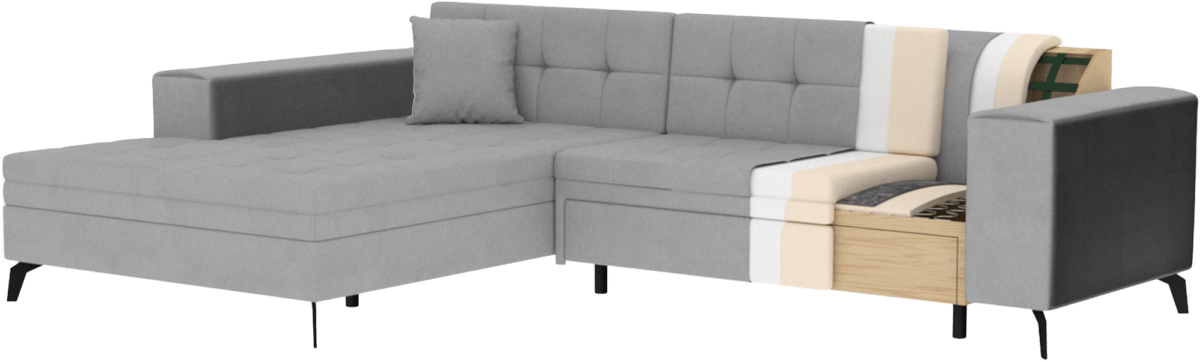 Sol_01_main - Ilgis:292cm, Plotis:196cm, Aukštis:84cm - Image 9