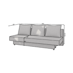 Az01_main - Ilgis:190cm, Plotis:68cm, Aukštis:83cm - Image 4