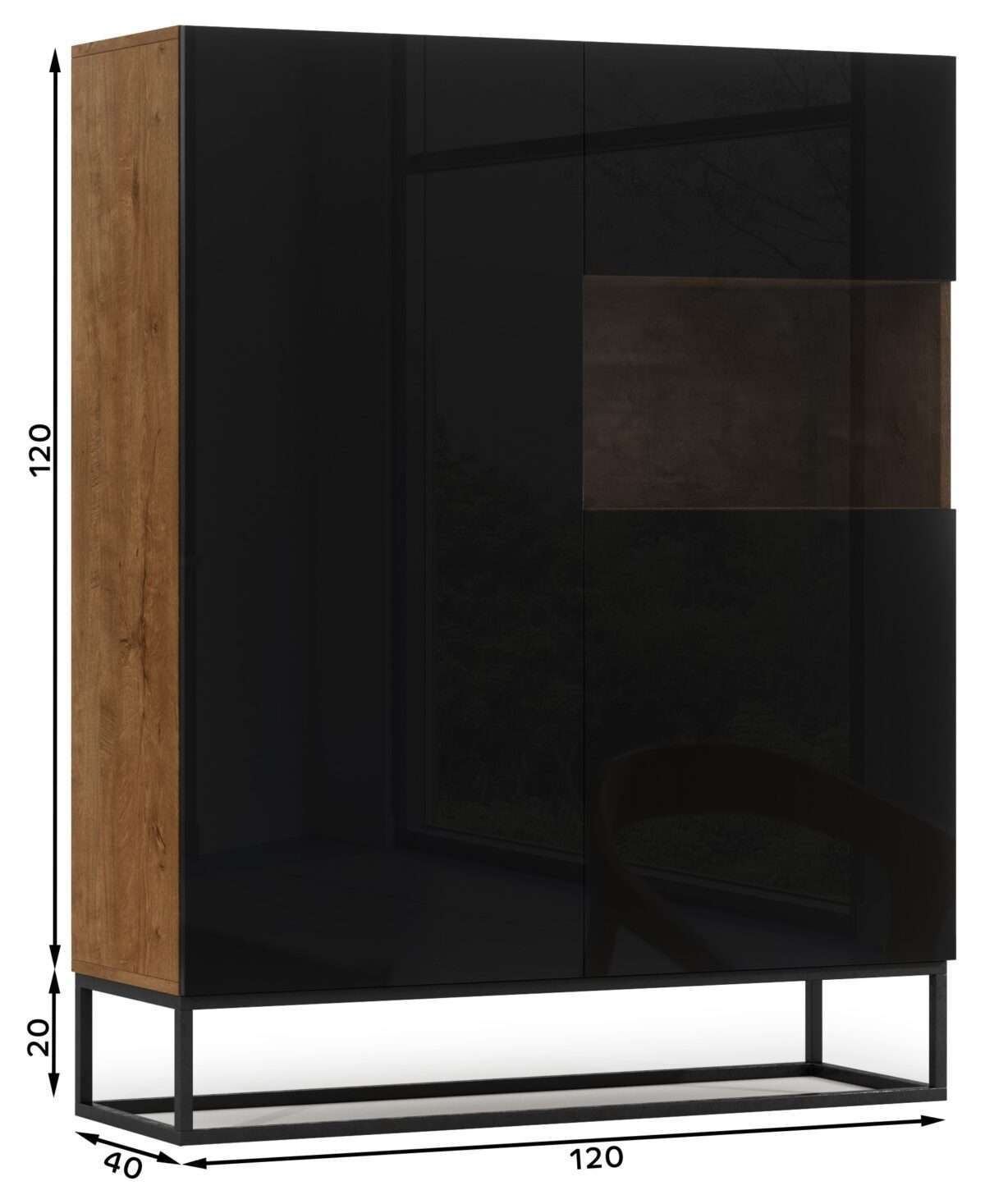 SF-AVO-B-WIT120_main - Ilgis:120cm, Plotis:40cm, Aukštis:140cm - Image 5