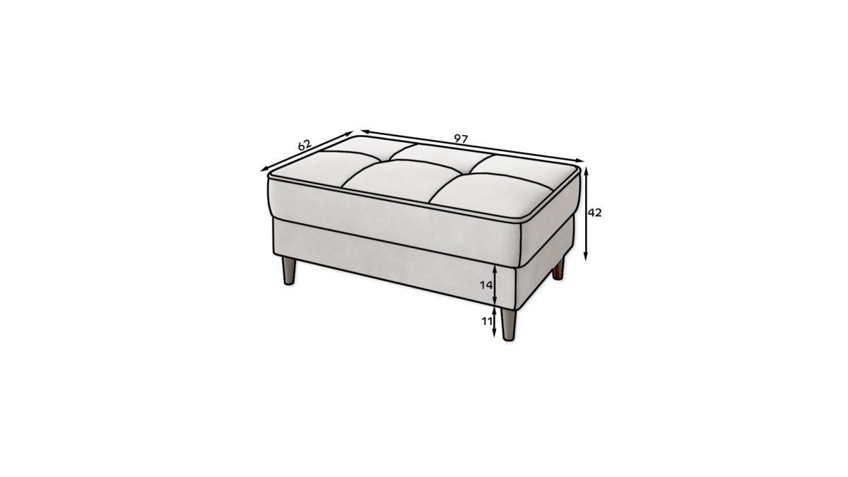 PU-BEL-03NU_main - Ilgis:97cm, Plotis:62cm, Aukštis:42cm - Image 6