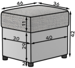 PRr2_01_main - Ilgis:46cm, Plotis:cm, Aukštis:40cm - Image 2