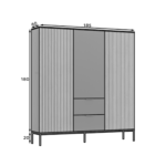 SF-MEO-B-SZA185_main - Ilgis:185cm, Plotis:60cm, Aukštis:200cm - Image 8