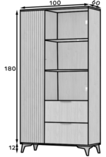 SF-ENT-A-WIT100_main - Ilgis:100cm, Plotis:60cm, Aukštis:192cm - Image 9