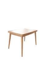 Valgomojo komplektas VK 24  : 4 Kėdės  Ilgis: 120 cm. Plotis: 80 cm. Prailginimas + 40 Cm - Image 4