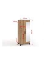 WA-POL-11-ART-W011 -  Plotis:80cm, Aukštis:193cm - Image 3