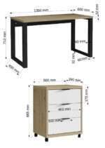 DE-Mar-I-B+ART-T024 -  Plotis:135cm, Aukštis:75.2cm - Image 4