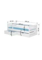 CH-Bem-PineN-205+M-E2045 - Ilgis:205cm, Plotis:97cm, Aukštis:63cm - Image 3