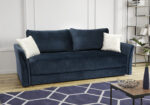 Sofa-lova MB 18 Ilgis 230 cm. Plotis 100 cm. Miegamosios dalies ilgis 190 cm Plotis 145 cm. spalvų pasirinkimas