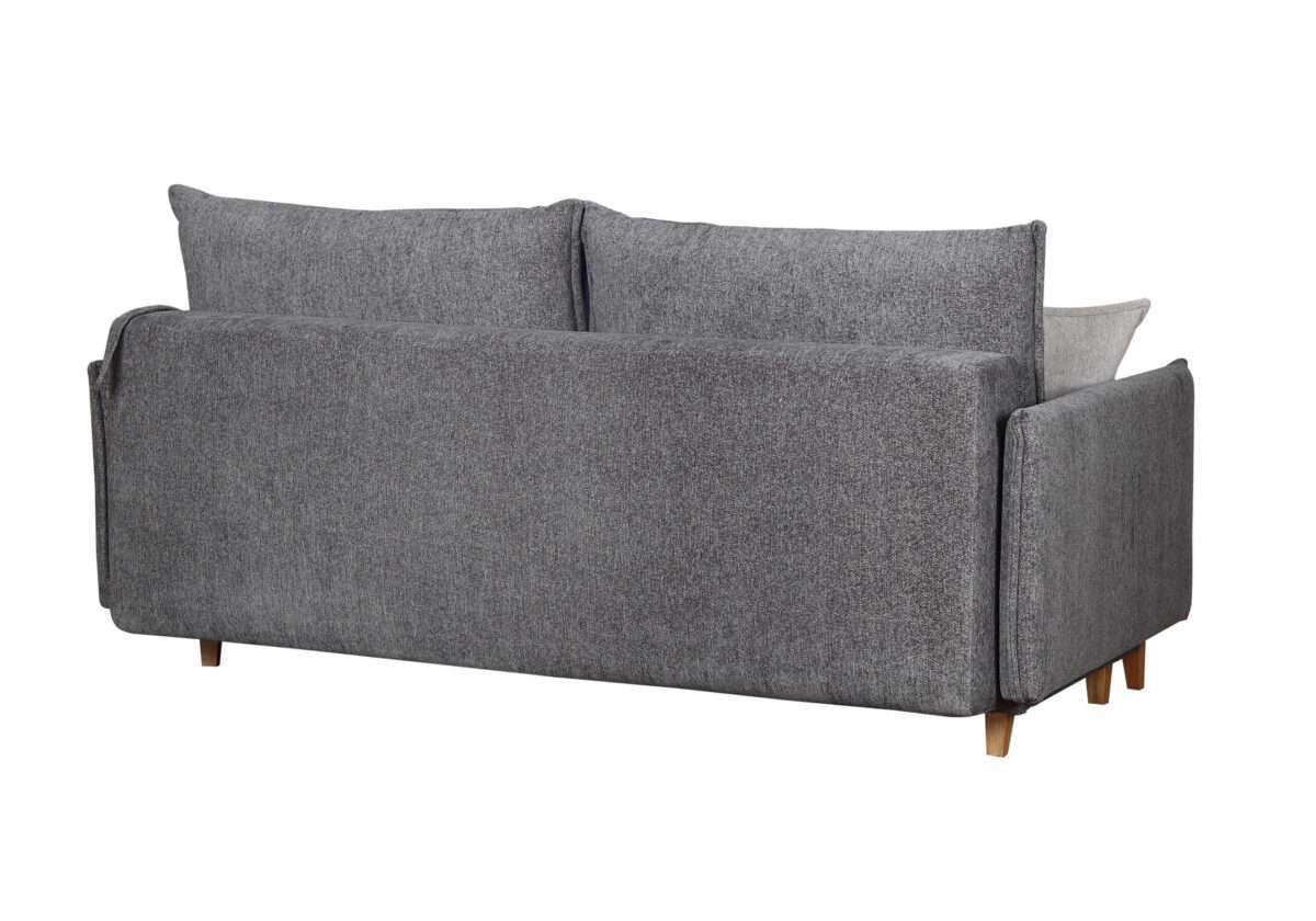 Sofa-lova MB 10 Ilgis 210 cm. Plotis 100 cm. Miegamosios dalies ilgis 190 cm Plotis 145 cm. spalvų pasirinkimas - Image 3