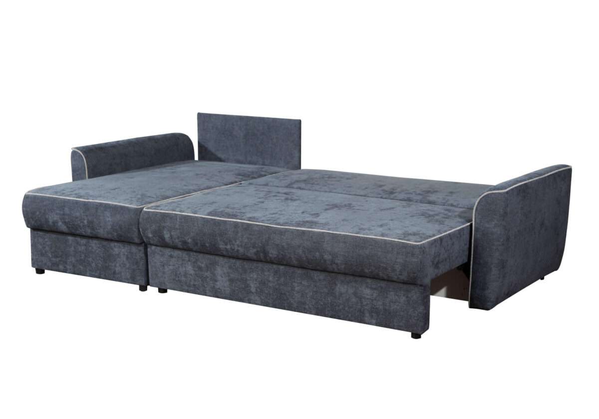 Minkštas kampas MB 7. Ilgis: 240 cm Plotis: 145 cm. Spalvų, kampo pusės pasirinkimas - Image 6