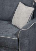 Minkštas kampas MB 7. Ilgis: 240 cm Plotis: 145 cm. Spalvų, kampo pusės pasirinkimas - Image 2