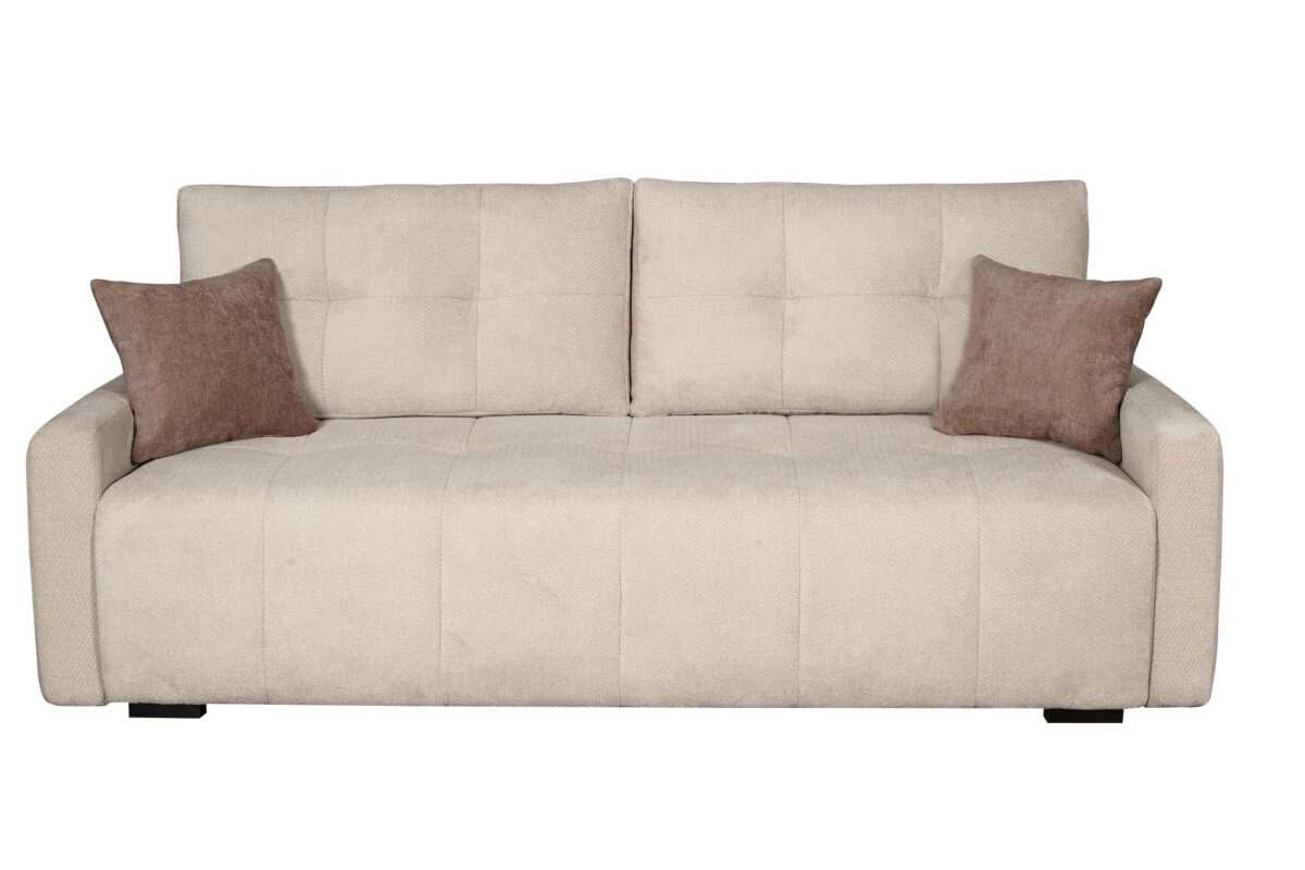 Sofa-lova MB 9 Ilgis 225 cm. Plotis 105 cm. Miegamosios dalies ilgis 190 cm Plotis 150 cm. spalvų pasirinkimas - Image 2