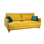 Sofa-lova MB 21 Ilgis 205 cm. Plotis 100 cm. Miegamosios dalies ilgis 190 cm Plotis 145 cm. spalvų pasirinkimas - Image 2