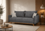 Sofa-lova MB 10 Ilgis 210 cm. Plotis 100 cm. Miegamosios dalies ilgis 190 cm Plotis 145 cm. spalvų pasirinkimas