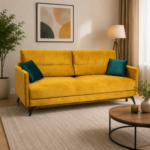 Sofa-lova MB 21 Ilgis 205 cm. Plotis 100 cm. Miegamosios dalies ilgis 190 cm Plotis 145 cm. spalvų pasirinkimas