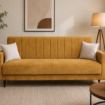 Sofa-lova MB 22 Ilgis 210 cm. Plotis 95 cm. Miegamosios dalies ilgis 190 cm Plotis 115 cm. spalvų pasirinkimas