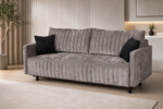 Sofa-lova MB 25 Ilgis 215 cm. Plotis 100 cm. Miegamosios dalies ilgis 190 cm Plotis 145 cm. spalvų pasirinkimas