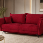 Sofa-lova MB 27 Ilgis 230 cm. Plotis 104 cm. Miegamosios dalies ilgis 190 cm Plotis 145 cm. spalvų pasirinkimas