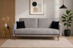 Sofa-lova MB 30 Ilgis 210 cm. Plotis 95 cm. Miegamosios dalies ilgis 190 cm Plotis 115 cm. spalvų pasirinkimas