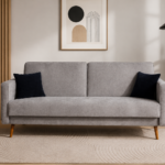 Sofa-lova MB 30 Ilgis 210 cm. Plotis 95 cm. Miegamosios dalies ilgis 190 cm Plotis 115 cm. spalvų pasirinkimas
