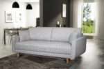 Sofa-lova MB 27 Ilgis 215 cm. Plotis 100 cm. Miegamosios dalies ilgis 190 cm Plotis 145 cm. spalvų pasirinkimas